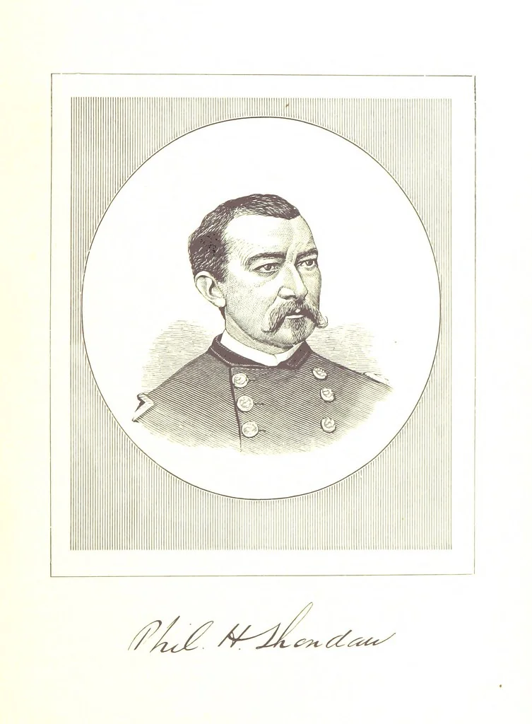 An illustration from Patton's Concise History of the American People, from the disoveries of the Continent to 1876 ... Illustrated, etc, 1887, leaf 461