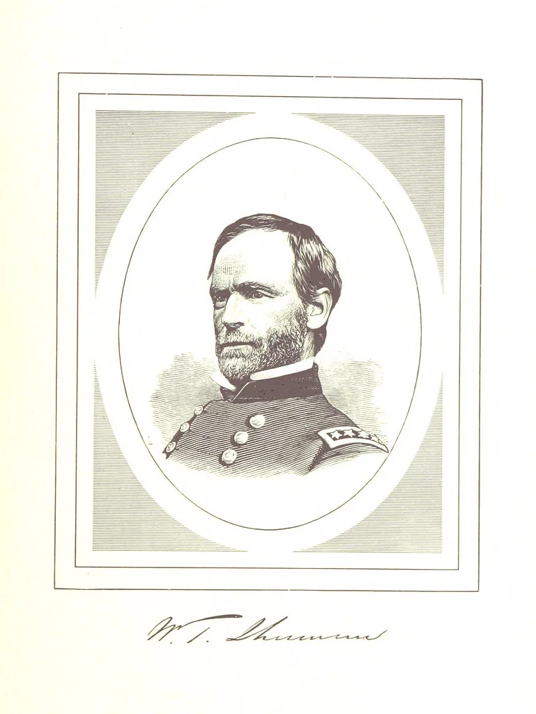 An illustration from Patton's Concise History of the American People, from the disoveries of the Continent to 1876 ... Illustrated, etc, 1887, leaf 499