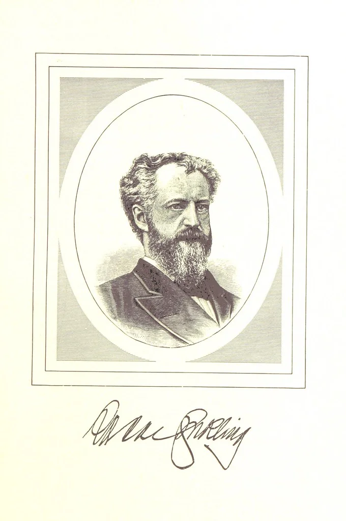 An illustration from Patton's Concise History of the American People, from the disoveries of the Continent to 1876 ... Illustrated, etc, 1887, leaf 585