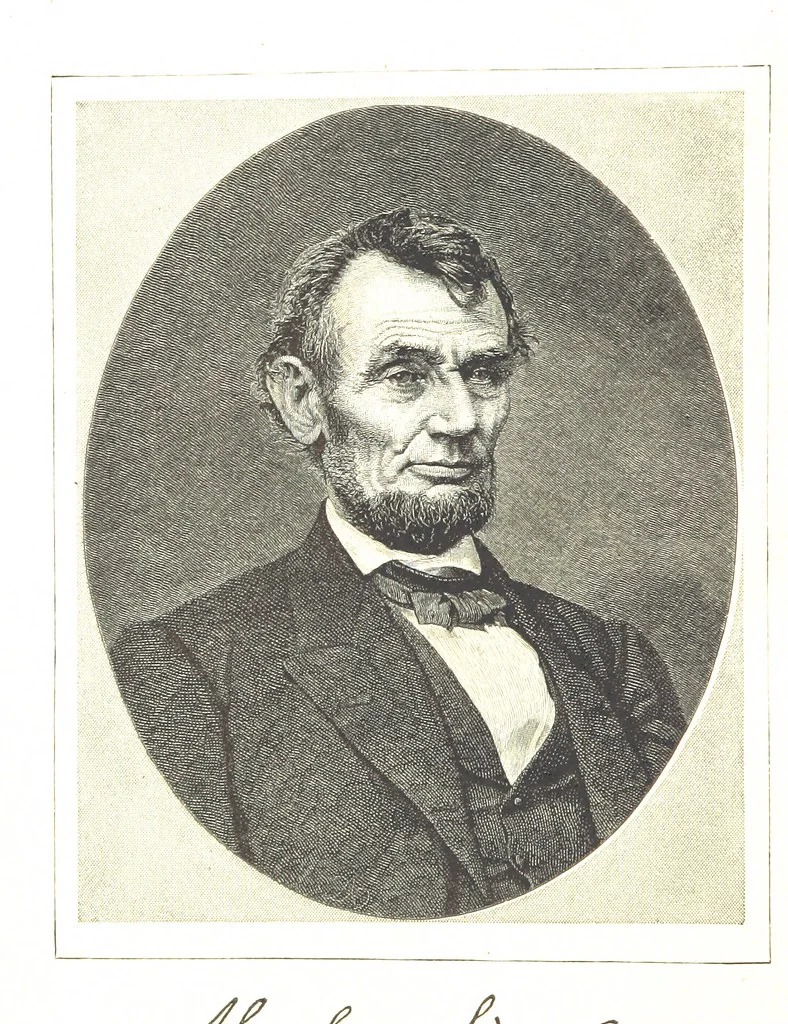 An illustration from Patton's Concise History of the American People, from the disoveries of the Continent to 1876 ... Illustrated, etc, 1887, leaf 6