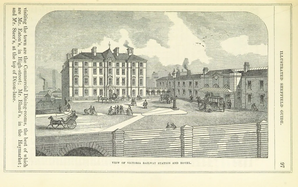 An illustration from Pawson and Brailsford's Illustrated Guide to Sheffield and neighbourhood, etc, 1862, leaf 101