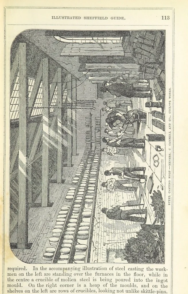 An illustration from Pawson and Brailsford's Illustrated Guide to Sheffield and neighbourhood, etc, 1862, leaf 117