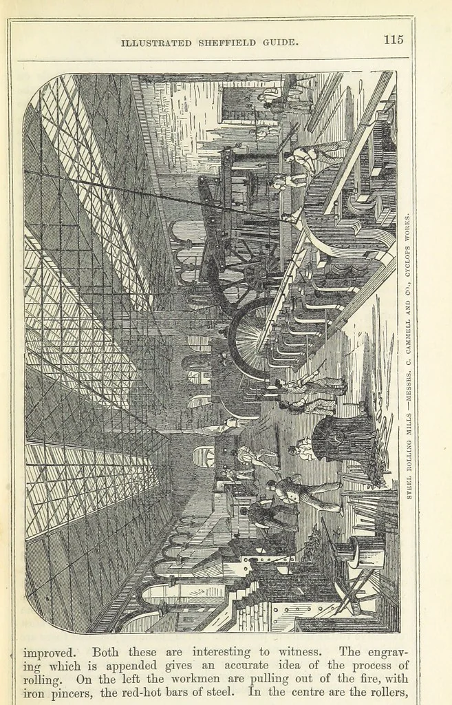 An illustration from Pawson and Brailsford's Illustrated Guide to Sheffield and neighbourhood, etc, 1862, leaf 119
