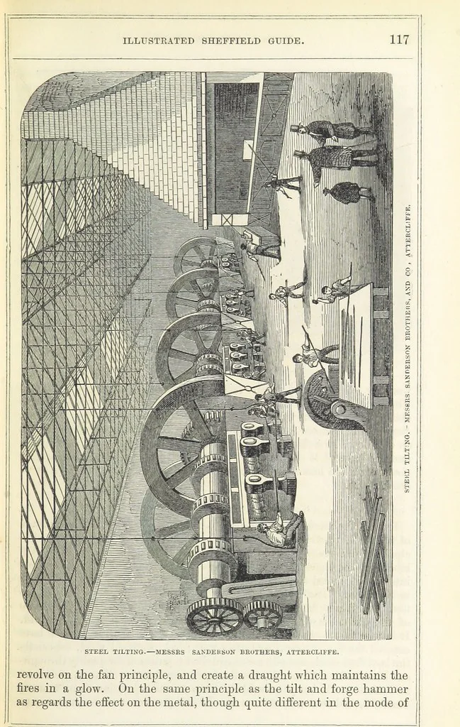 An illustration from Pawson and Brailsford's Illustrated Guide to Sheffield and neighbourhood, etc, 1862, leaf 121