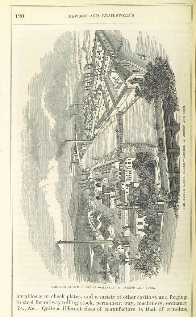 An illustration from Pawson and Brailsford's Illustrated Guide to Sheffield and neighbourhood, etc, 1862, leaf 124
