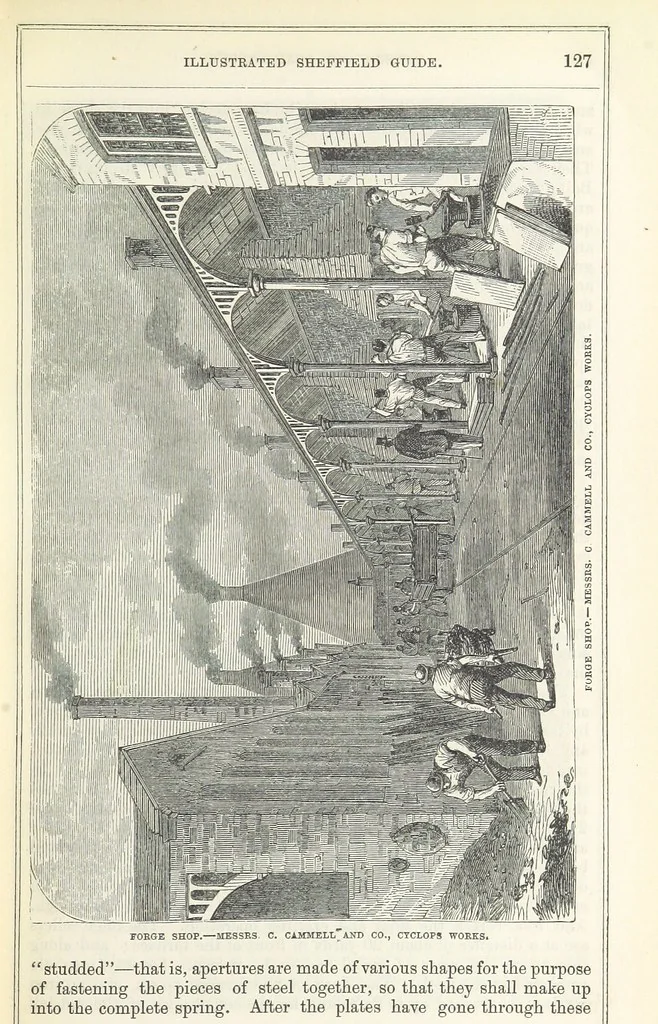 An illustration from Pawson and Brailsford's Illustrated Guide to Sheffield and neighbourhood, etc, 1862, leaf 131