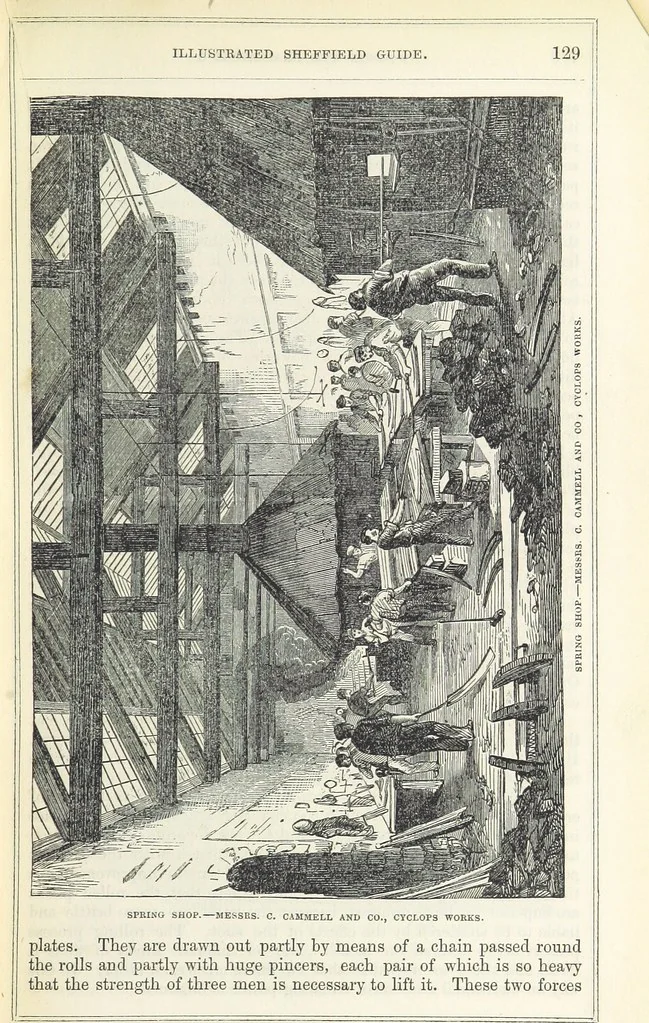 An illustration from Pawson and Brailsford's Illustrated Guide to Sheffield and neighbourhood, etc, 1862, leaf 133