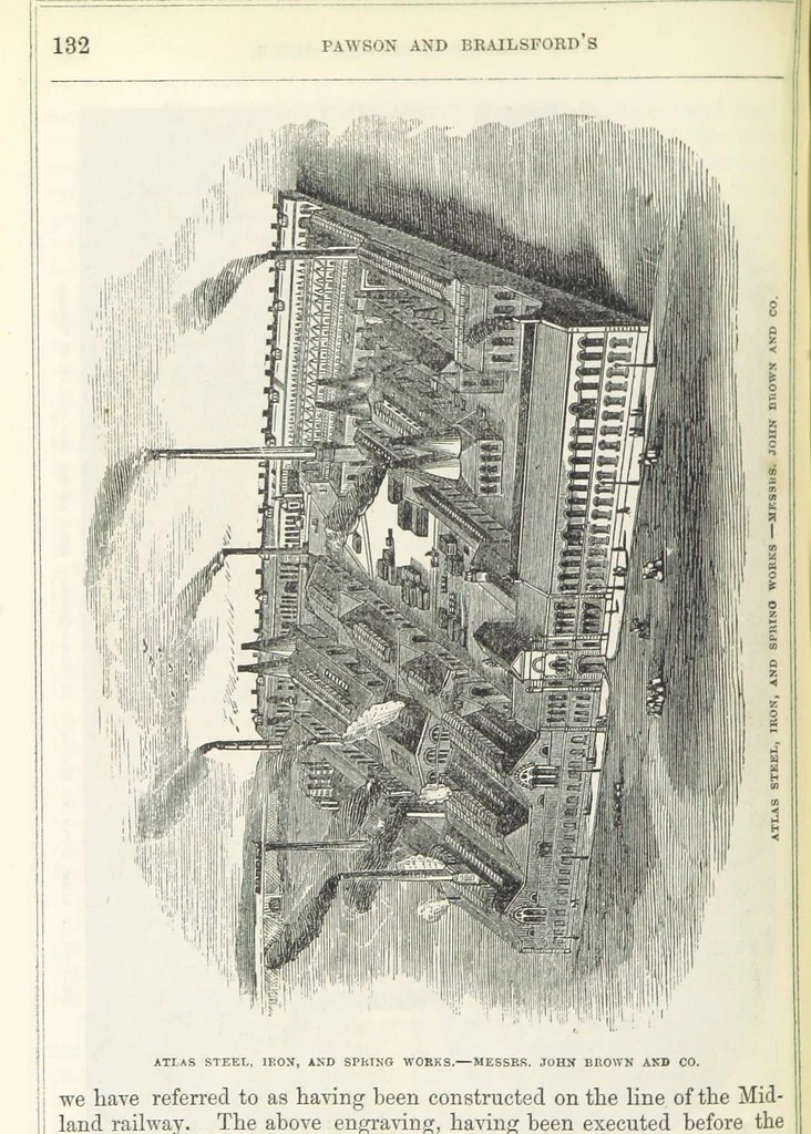 An illustration from Pawson and Brailsford's Illustrated Guide to Sheffield and neighbourhood, etc, 1862, leaf 136
