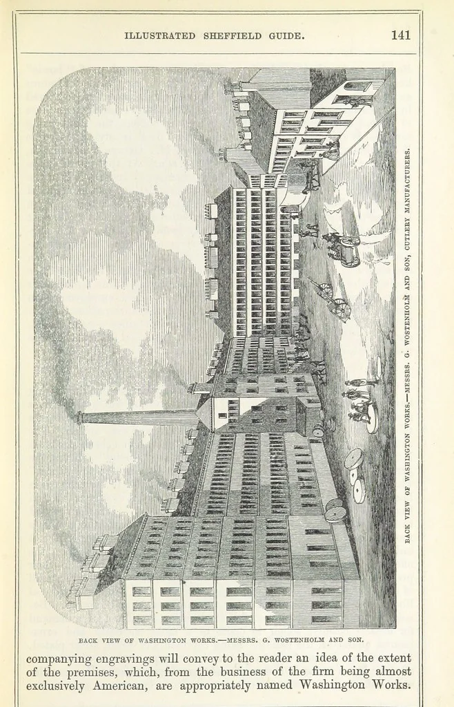 An illustration from Pawson and Brailsford's Illustrated Guide to Sheffield and neighbourhood, etc, 1862, leaf 145