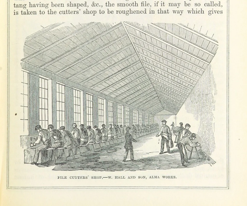 An illustration from Pawson and Brailsford's Illustrated Guide to Sheffield and neighbourhood, etc, 1862, leaf 151