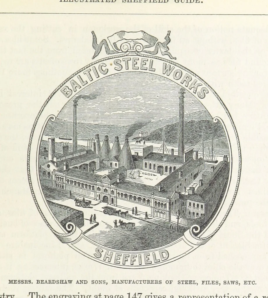 An illustration from Pawson and Brailsford's Illustrated Guide to Sheffield and neighbourhood, etc, 1862, leaf 153