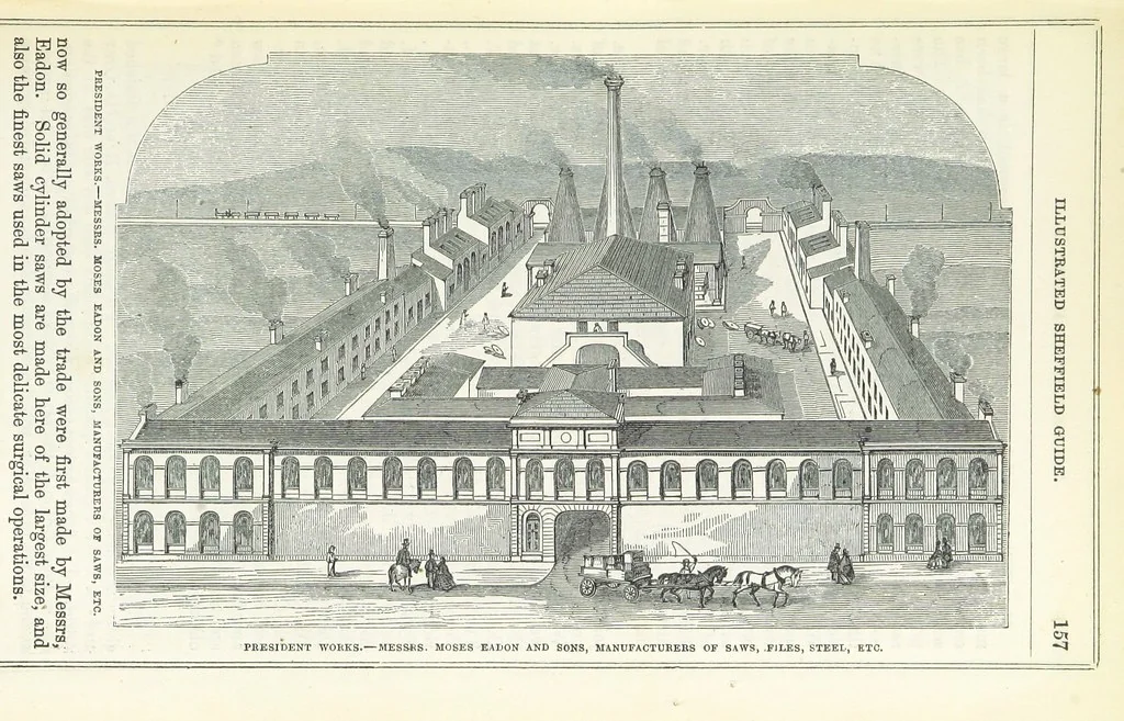 An illustration from Pawson and Brailsford's Illustrated Guide to Sheffield and neighbourhood, etc, 1862, leaf 161