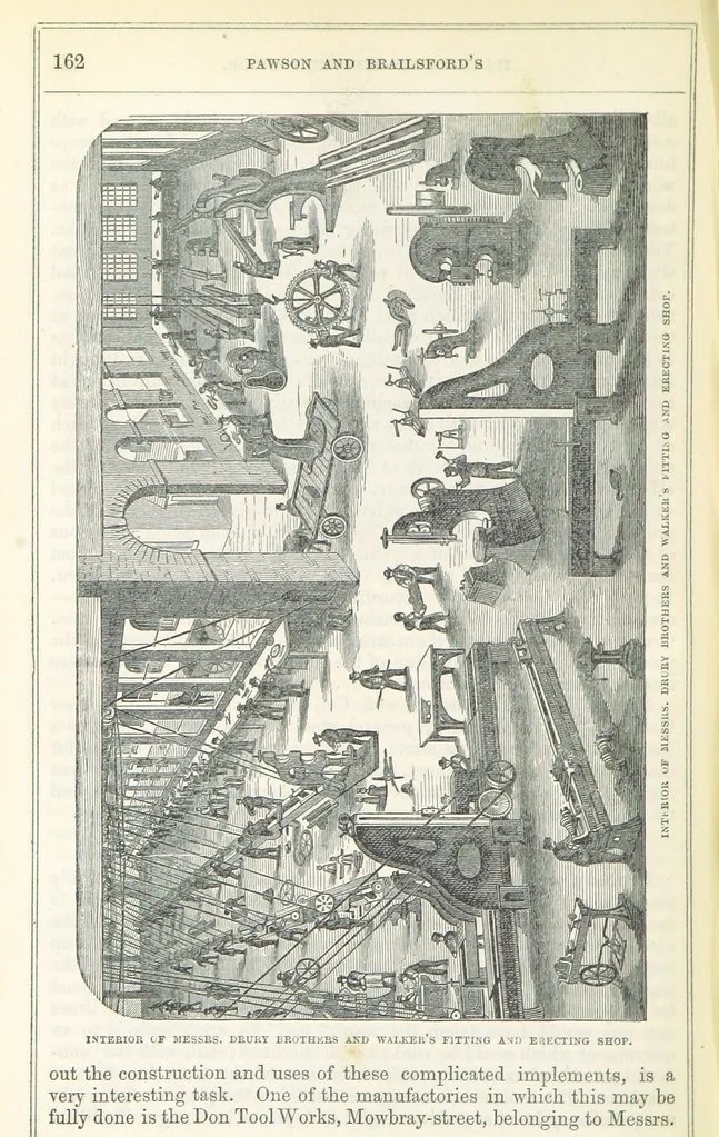 An illustration from Pawson and Brailsford's Illustrated Guide to Sheffield and neighbourhood, etc, 1862, leaf 166