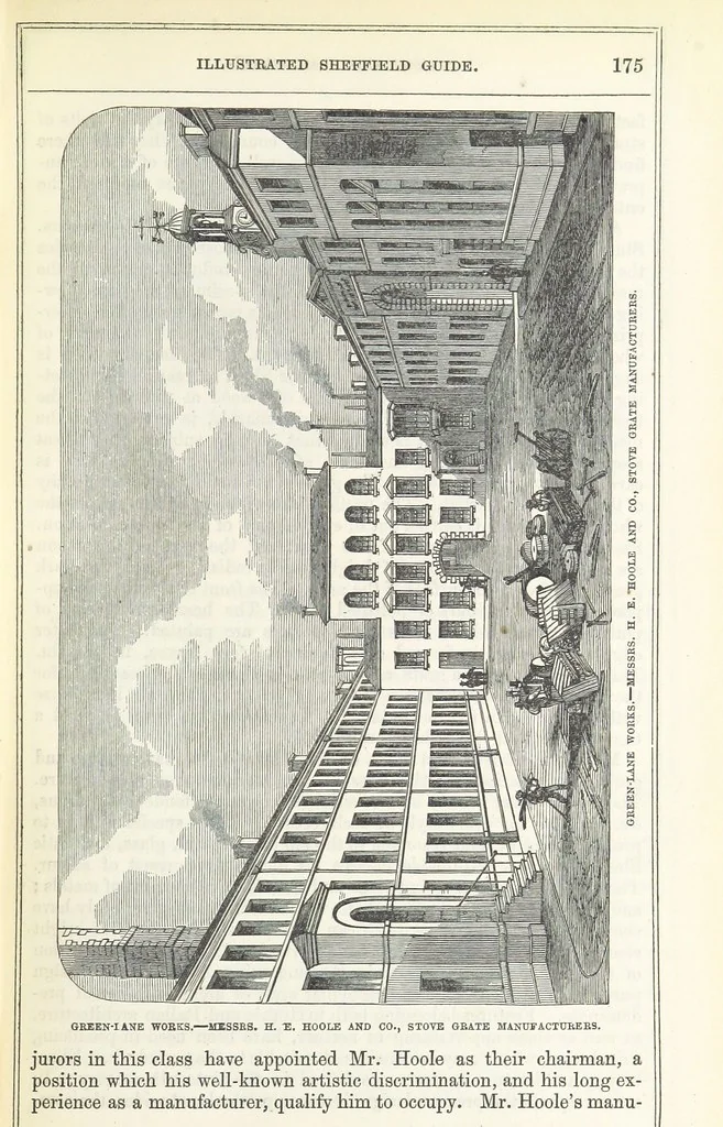 An illustration from Pawson and Brailsford's Illustrated Guide to Sheffield and neighbourhood, etc, 1862, leaf 179