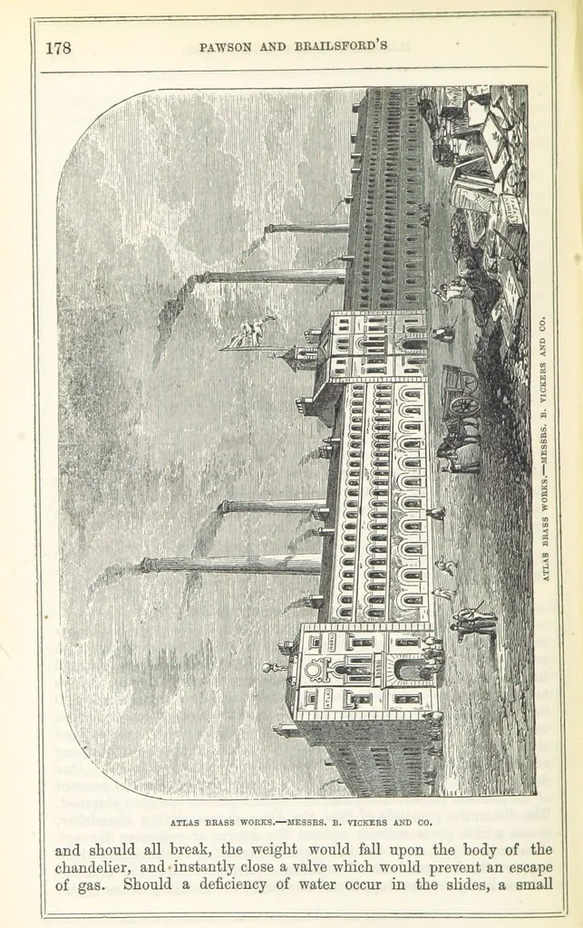 An illustration from Pawson and Brailsford's Illustrated Guide to Sheffield and neighbourhood, etc, 1862, leaf 182