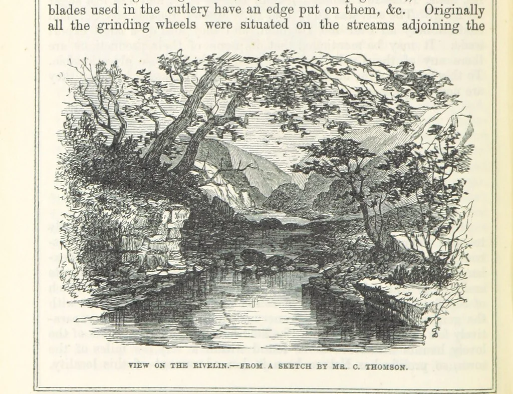 An illustration from Pawson and Brailsford's Illustrated Guide to Sheffield and neighbourhood, etc, 1862, leaf 188