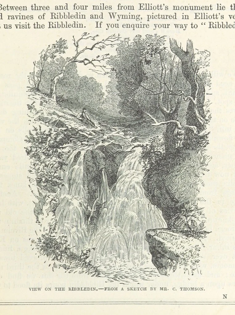 An illustration from Pawson and Brailsford's Illustrated Guide to Sheffield and neighbourhood, etc, 1862, leaf 189