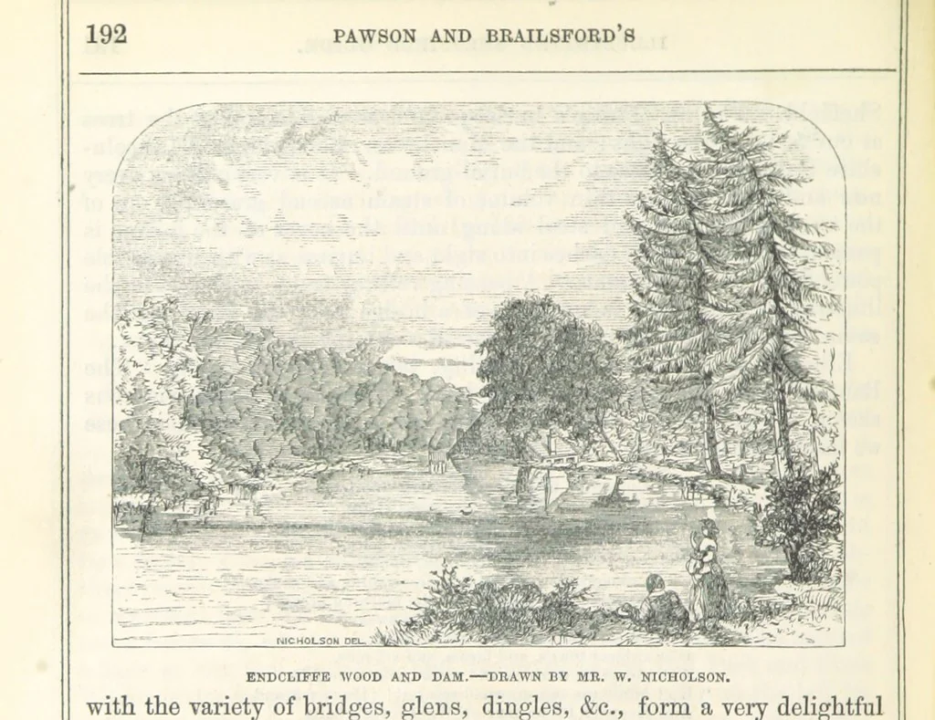 An illustration from Pawson and Brailsford's Illustrated Guide to Sheffield and neighbourhood, etc, 1862, leaf 196
