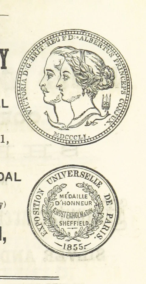 An illustration from Pawson and Brailsford's Illustrated Guide to Sheffield and neighbourhood, etc, 1862, leaf 207