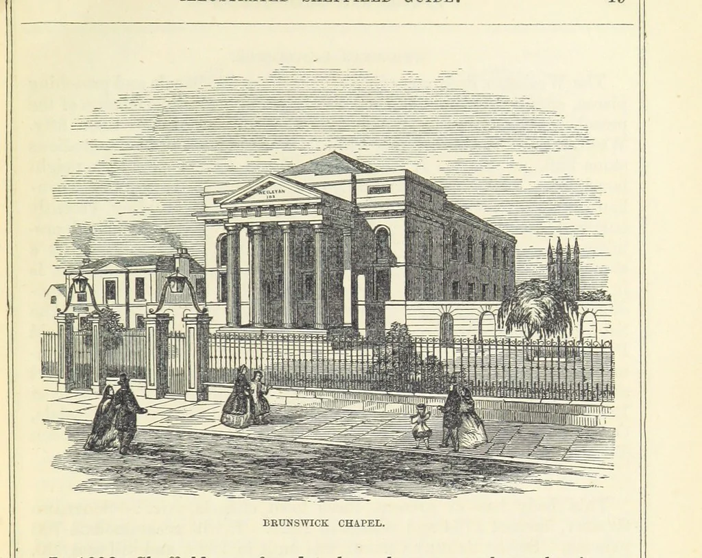 An illustration from Pawson and Brailsford's Illustrated Guide to Sheffield and neighbourhood, etc, 1862, leaf 53