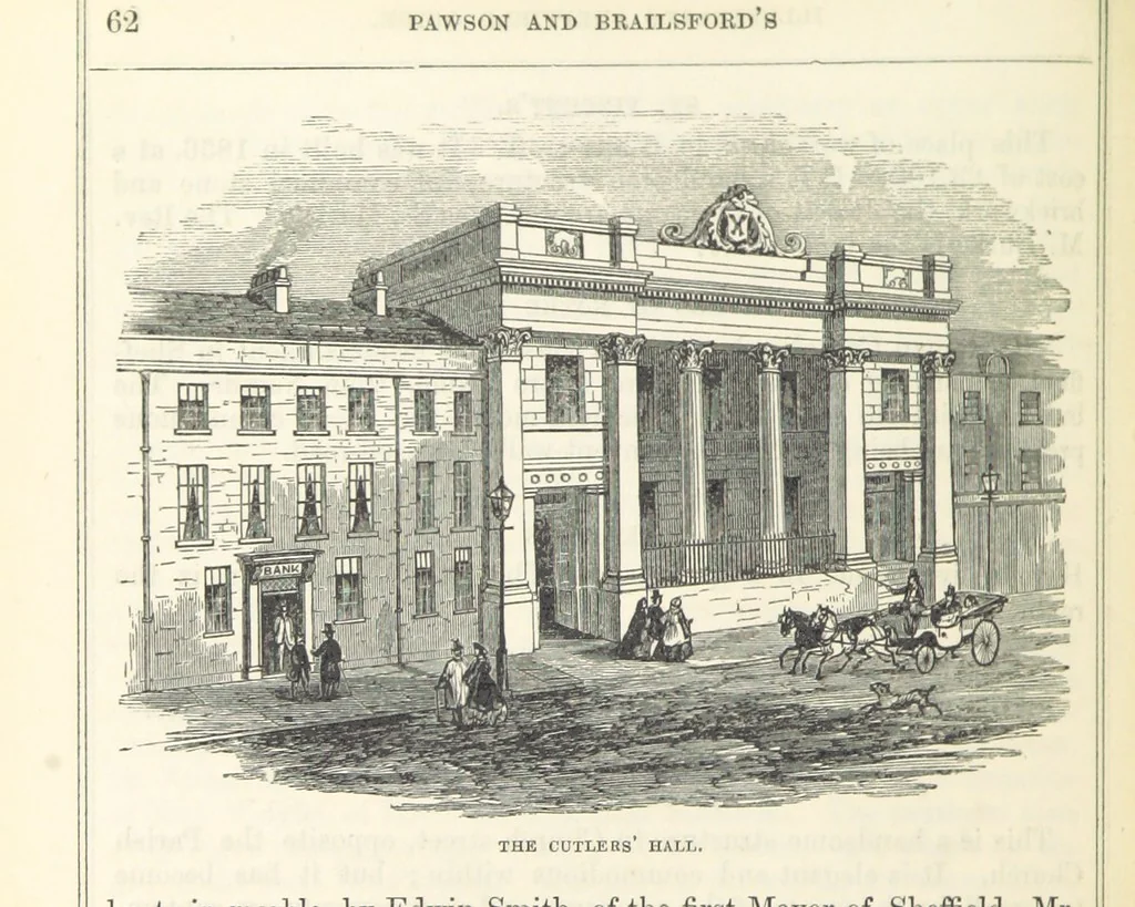 An illustration from Pawson and Brailsford's Illustrated Guide to Sheffield and neighbourhood, etc, 1862, leaf 66