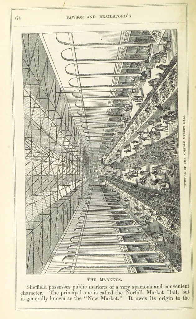 An illustration from Pawson and Brailsford's Illustrated Guide to Sheffield and neighbourhood, etc, 1862, leaf 68