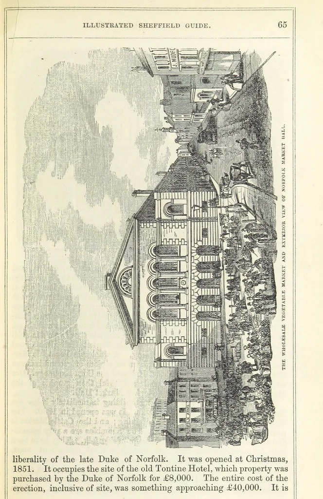An illustration from Pawson and Brailsford's Illustrated Guide to Sheffield and neighbourhood, etc, 1862, leaf 69