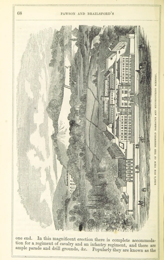 An illustration from Pawson and Brailsford's Illustrated Guide to Sheffield and neighbourhood, etc, 1862, leaf 72