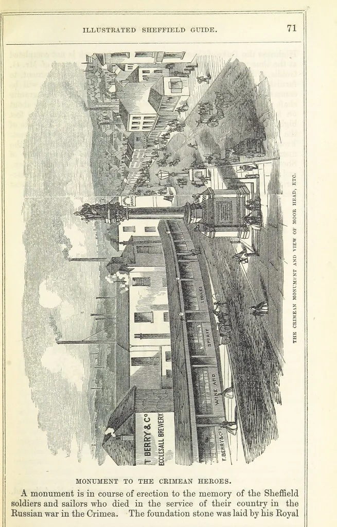 An illustration from Pawson and Brailsford's Illustrated Guide to Sheffield and neighbourhood, etc, 1862, leaf 75