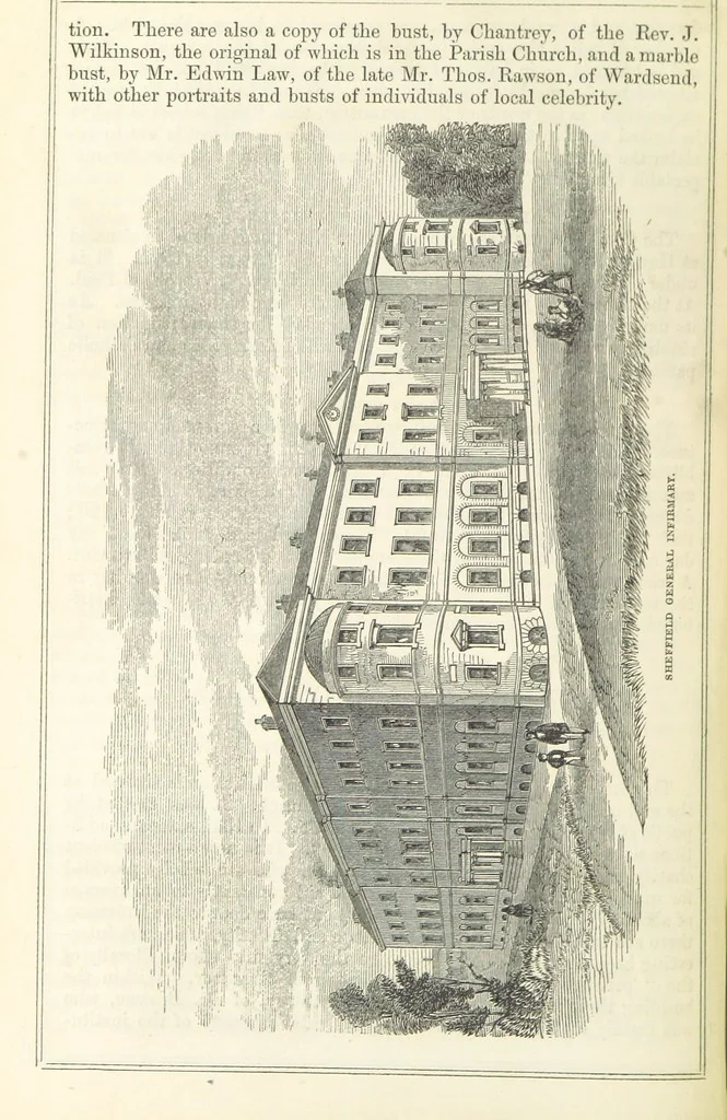 An illustration from Pawson and Brailsford's Illustrated Guide to Sheffield and neighbourhood, etc, 1862, leaf 92