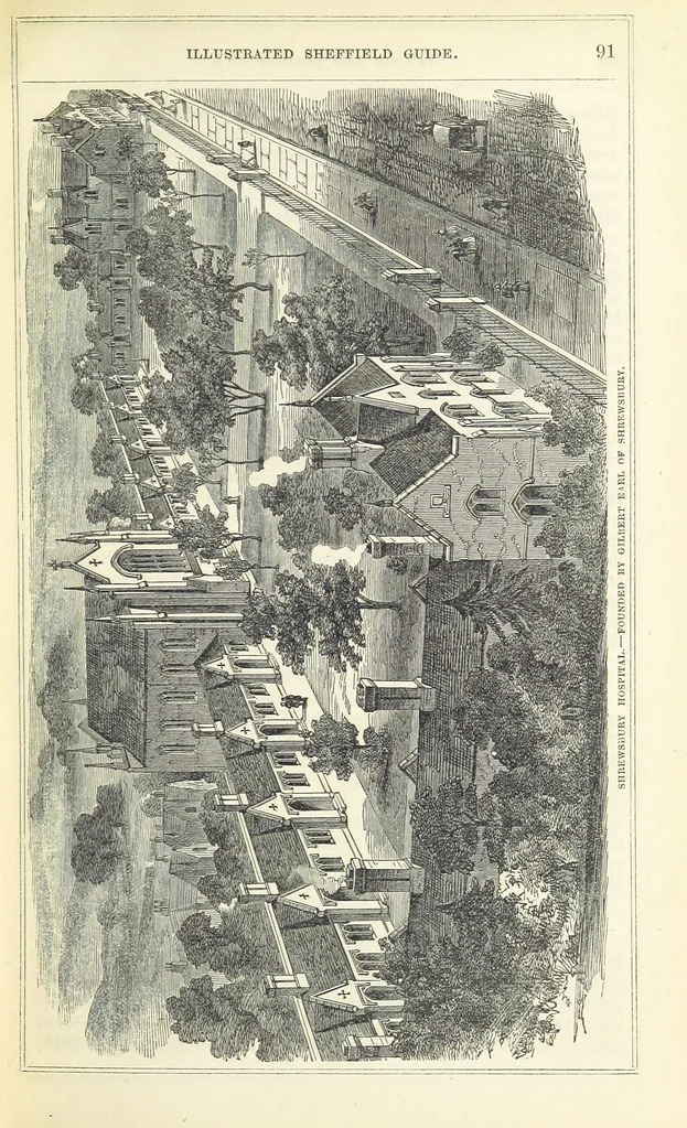 An illustration from Pawson and Brailsford's Illustrated Guide to Sheffield and neighbourhood, etc, 1862, leaf 95