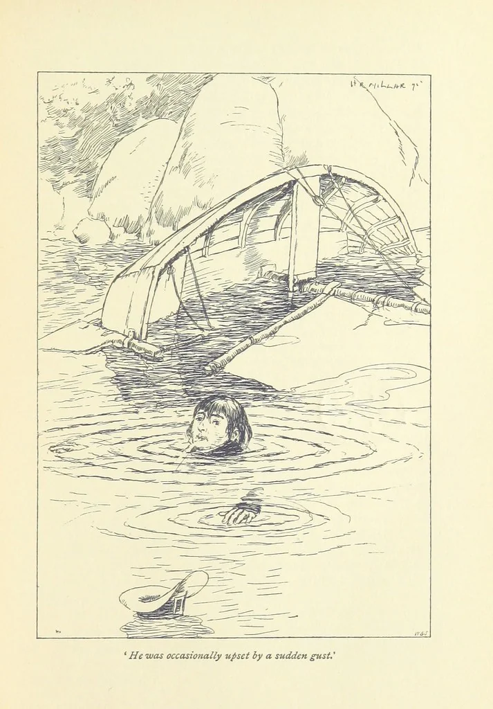 An illustration from Headlong Hall, and Nightmare Abbey ... With an introduction by George Saintsbury, 1896, leaf 99