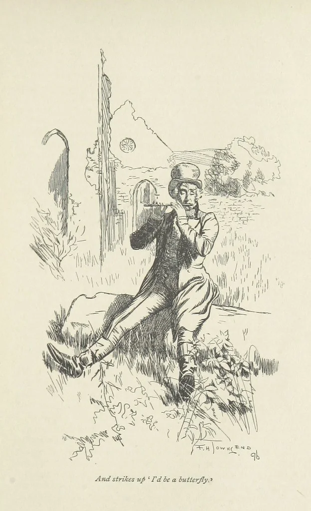An illustration from The misfortunes of Elphin, and Rhododaphne ... With an introduction by George Saintsbury, 1897, leaf 131
