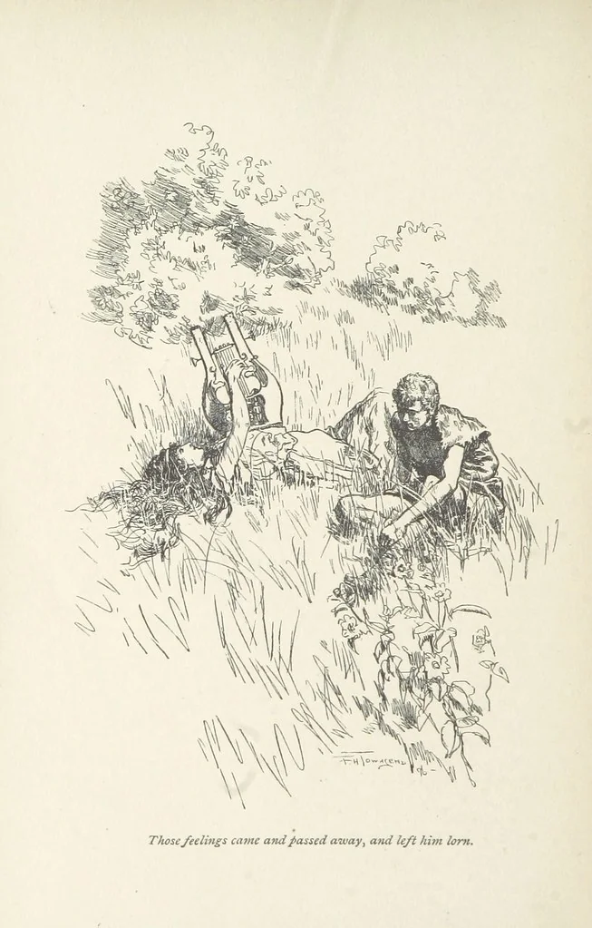 An illustration from The misfortunes of Elphin, and Rhododaphne ... With an introduction by George Saintsbury, 1897, leaf 260