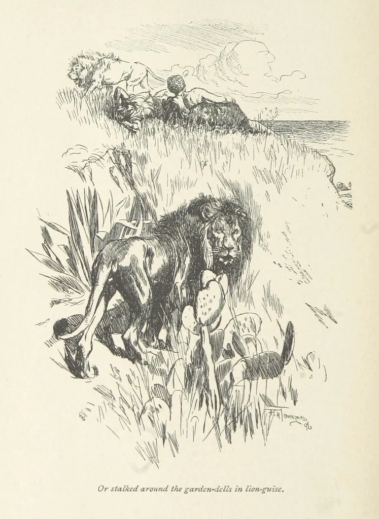 An illustration from The misfortunes of Elphin, and Rhododaphne ... With an introduction by George Saintsbury, 1897, leaf 266
