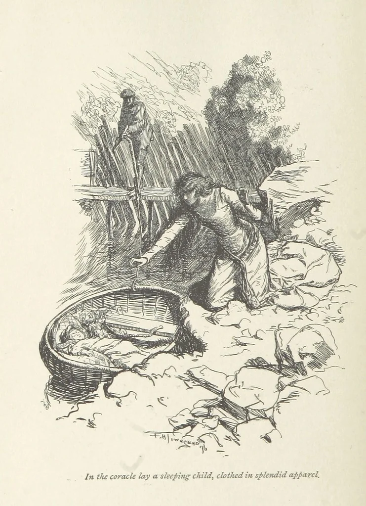 An illustration from The misfortunes of Elphin, and Rhododaphne ... With an introduction by George Saintsbury, 1897, leaf 64