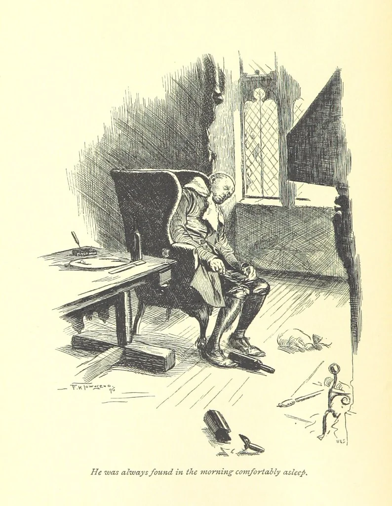 An illustration from Melincourt, or Sir Oran Haut-Ton ... With an introduction by George Saintsbury, 1896, leaf 38