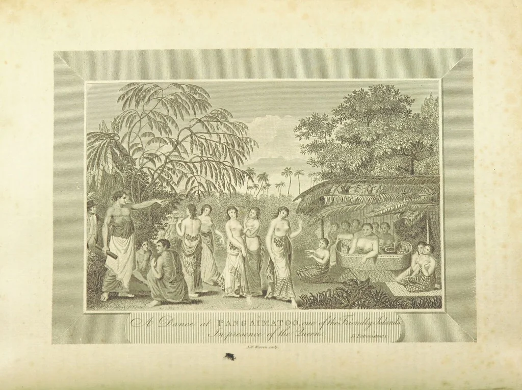 An illustration from The Voyages and Travels of Capt. Cook, Mungo Park, La Perouse, and others; ... with a ... geographical description of the World. Embellished with ... engravings and maps. (The World or the present state of the Universe. ... Vol. II.), 1808, leaf 146