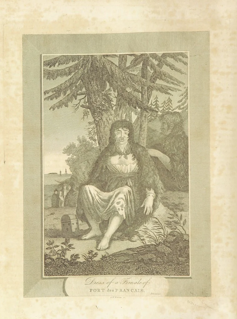 An illustration from The Voyages and Travels of Capt. Cook, Mungo Park, La Perouse, and others; ... with a ... geographical description of the World. Embellished with ... engravings and maps. (The World or the present state of the Universe. ... Vol. II.), 1808, leaf 32