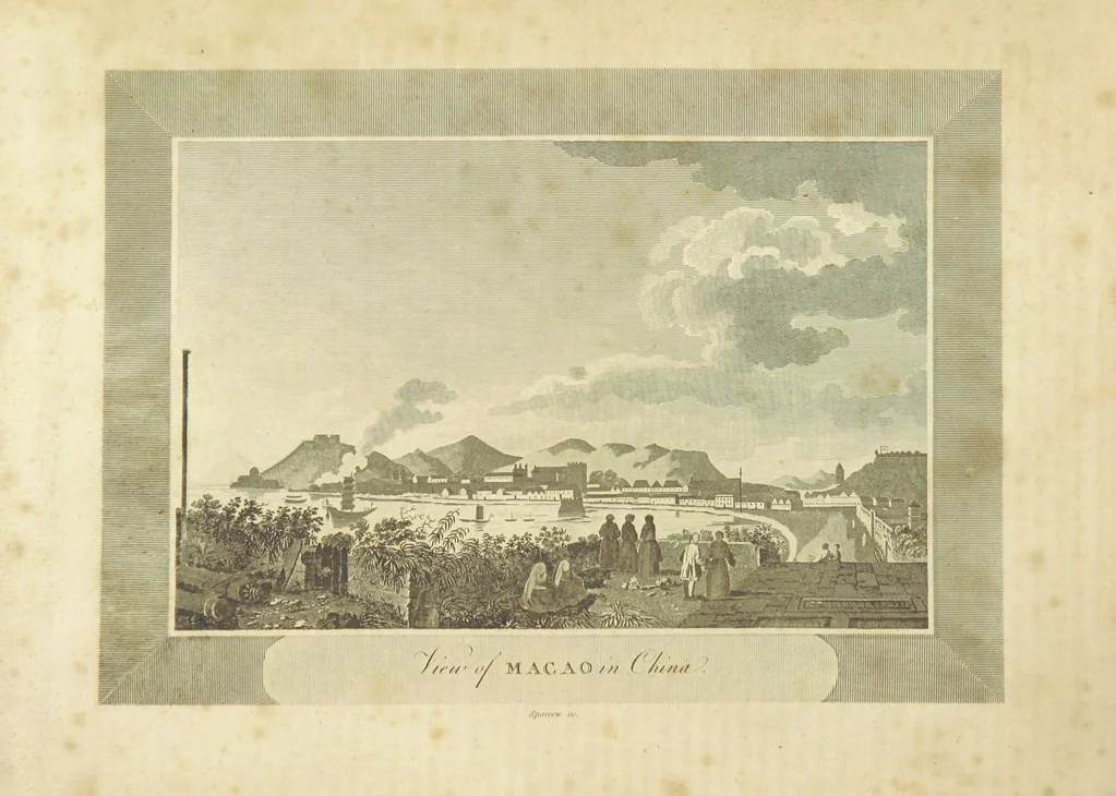 An illustration from The Voyages and Travels of Capt. Cook, Mungo Park, La Perouse, and others; ... with a ... geographical description of the World. Embellished with ... engravings and maps. (The World or the present state of the Universe. ... Vol. II.), 1808, leaf 44
