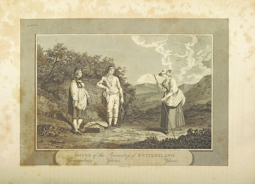 An illustration from The Voyages and Travels of Capt. Cook, Mungo Park, La Perouse, and others; ... with a ... geographical description of the World. Embellished with ... engravings and maps. (The World or the present state of the Universe. ... Vol. II.), 1808, leaf 454