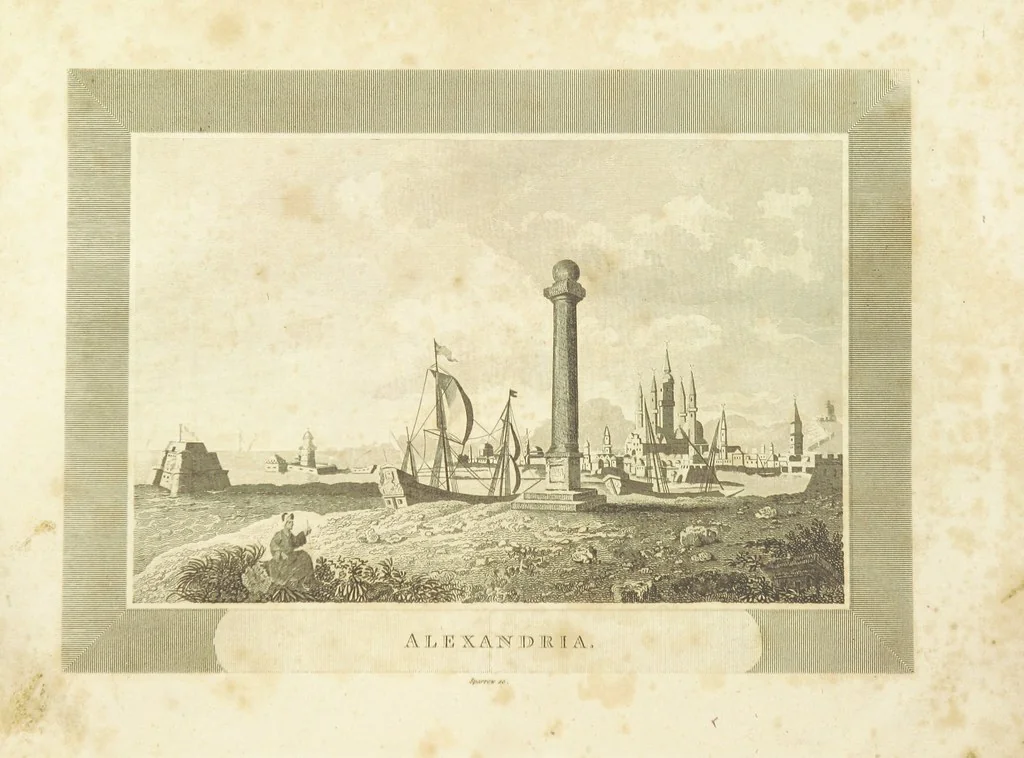 An illustration from The Voyages and Travels of Capt. Cook, Mungo Park, La Perouse, and others; ... with a ... geographical description of the World. Embellished with ... engravings and maps. (The World or the present state of the Universe. ... Vol. II.), 1808, leaf 8