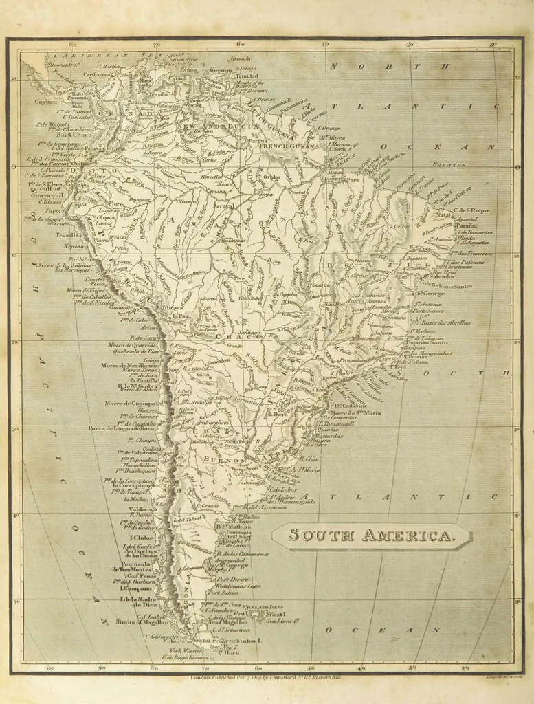 An illustration from The Voyages and Travels of Capt. Cook, Mungo Park, La Perouse, and others; ... with a ... geographical description of the World. Embellished with ... engravings and maps. (The World or the present state of the Universe. ... Vol. II.), 1808, leaf 878