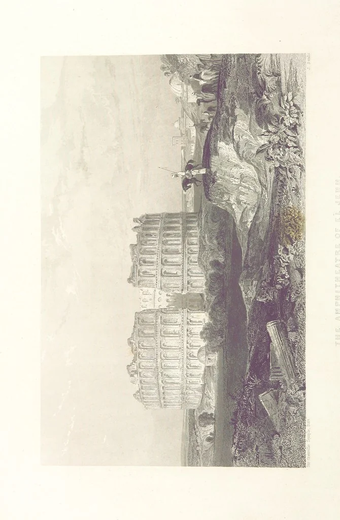 An illustration from Il Mediterraneo illustrato, le sue isole e le sue spiagge ... opera illustrata da sessantaquattro magnifiche incisioni in acciaio eseguite dai più distinti artisti di Londra, su i disegni originali levati sopra luogo dai sigg. W. L. Leitch, Sir Grenville Temple, Baronetto, e Allen ... preceduta da un saggio storico sul Mediterraneo, e compilata dal bibliofilo M. Malagoli Vecchi sulle tracce del signor C. Pellé, etc, 1841, leaf 120