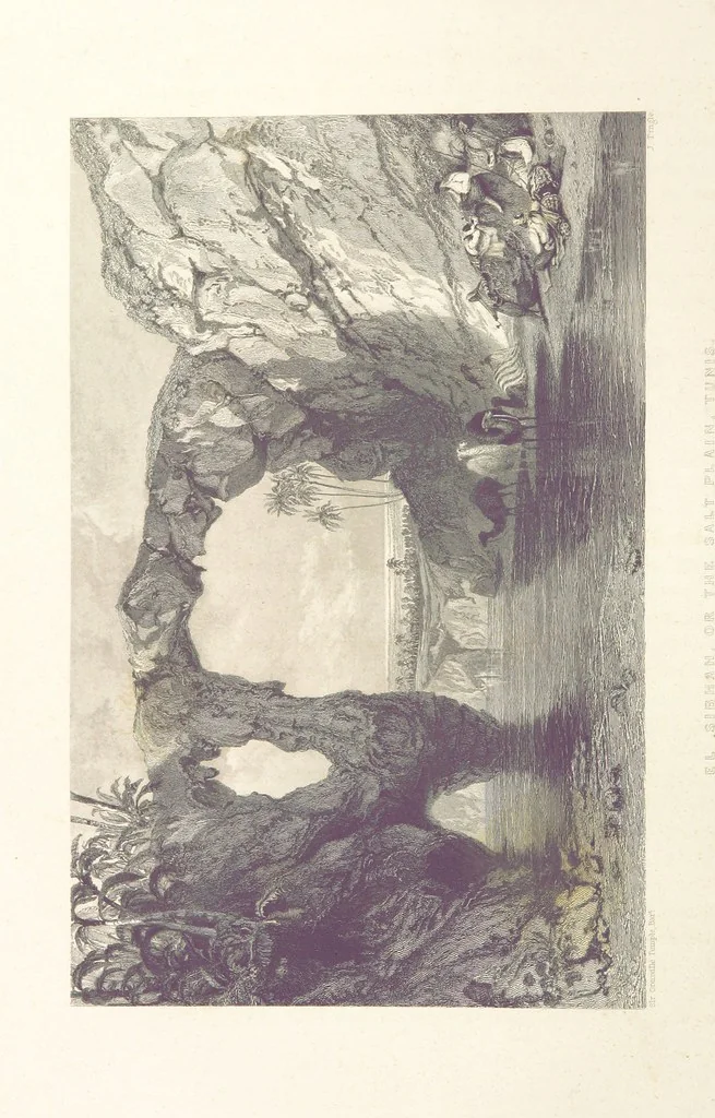 An illustration from Il Mediterraneo illustrato, le sue isole e le sue spiagge ... opera illustrata da sessantaquattro magnifiche incisioni in acciaio eseguite dai più distinti artisti di Londra, su i disegni originali levati sopra luogo dai sigg. W. L. Leitch, Sir Grenville Temple, Baronetto, e Allen ... preceduta da un saggio storico sul Mediterraneo, e compilata dal bibliofilo M. Malagoli Vecchi sulle tracce del signor C. Pellé, etc, 1841, leaf 124
