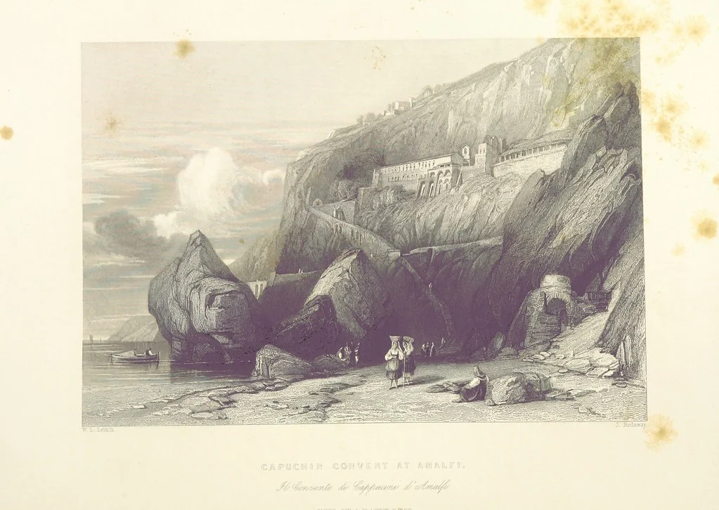 An illustration from Il Mediterraneo illustrato, le sue isole e le sue spiagge ... opera illustrata da sessantaquattro magnifiche incisioni in acciaio eseguite dai più distinti artisti di Londra, su i disegni originali levati sopra luogo dai sigg. W. L. Leitch, Sir Grenville Temple, Baronetto, e Allen ... preceduta da un saggio storico sul Mediterraneo, e compilata dal bibliofilo M. Malagoli Vecchi sulle tracce del signor C. Pellé, etc, 1841, leaf 210