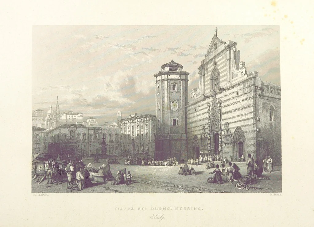 An illustration from Il Mediterraneo illustrato, le sue isole e le sue spiagge ... opera illustrata da sessantaquattro magnifiche incisioni in acciaio eseguite dai più distinti artisti di Londra, su i disegni originali levati sopra luogo dai sigg. W. L. Leitch, Sir Grenville Temple, Baronetto, e Allen ... preceduta da un saggio storico sul Mediterraneo, e compilata dal bibliofilo M. Malagoli Vecchi sulle tracce del signor C. Pellé, etc, 1841, leaf 312