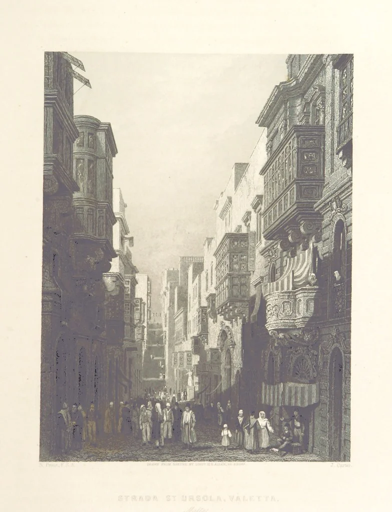An illustration from Il Mediterraneo illustrato, le sue isole e le sue spiagge ... opera illustrata da sessantaquattro magnifiche incisioni in acciaio eseguite dai più distinti artisti di Londra, su i disegni originali levati sopra luogo dai sigg. W. L. Leitch, Sir Grenville Temple, Baronetto, e Allen ... preceduta da un saggio storico sul Mediterraneo, e compilata dal bibliofilo M. Malagoli Vecchi sulle tracce del signor C. Pellé, etc, 1841, leaf 529