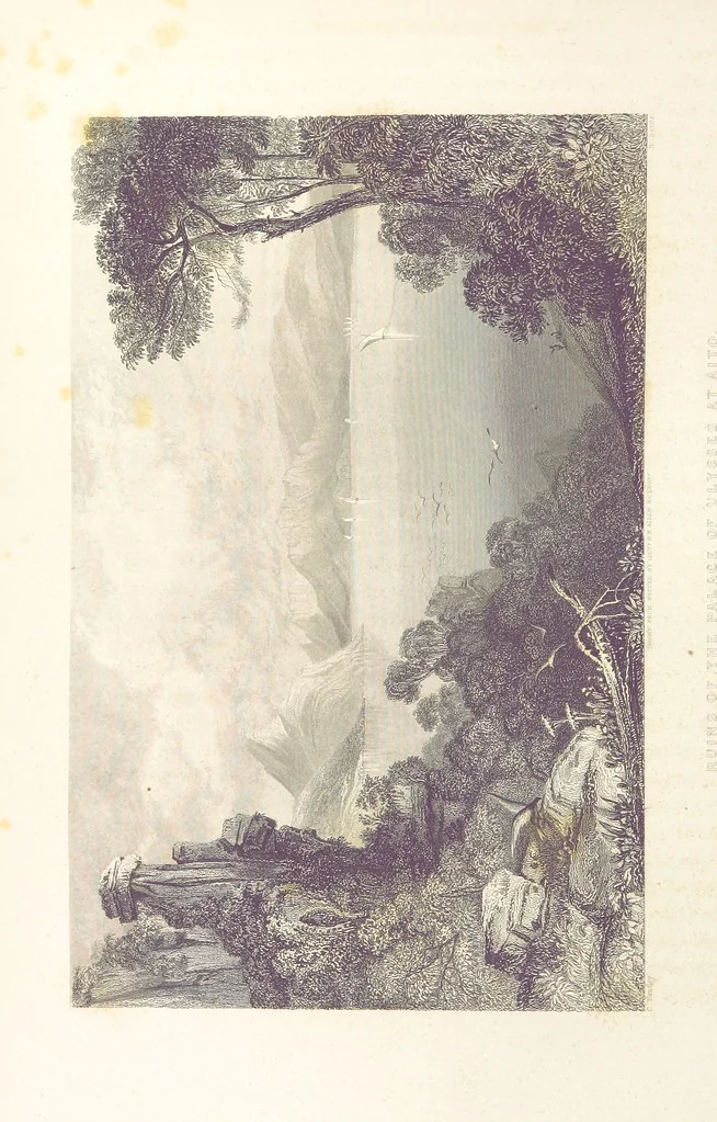 An illustration from Il Mediterraneo illustrato, le sue isole e le sue spiagge ... opera illustrata da sessantaquattro magnifiche incisioni in acciaio eseguite dai più distinti artisti di Londra, su i disegni originali levati sopra luogo dai sigg. W. L. Leitch, Sir Grenville Temple, Baronetto, e Allen ... preceduta da un saggio storico sul Mediterraneo, e compilata dal bibliofilo M. Malagoli Vecchi sulle tracce del signor C. Pellé, etc, 1841, leaf 638