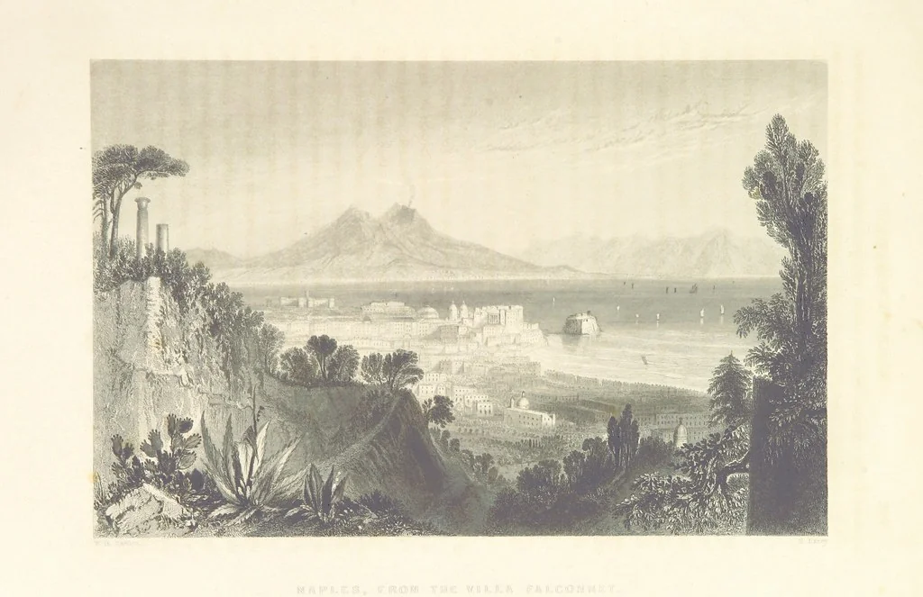 An illustration from Il Mediterraneo illustrato, le sue isole e le sue spiagge ... opera illustrata da sessantaquattro magnifiche incisioni in acciaio eseguite dai più distinti artisti di Londra, su i disegni originali levati sopra luogo dai sigg. W. L. Leitch, Sir Grenville Temple, Baronetto, e Allen ... preceduta da un saggio storico sul Mediterraneo, e compilata dal bibliofilo M. Malagoli Vecchi sulle tracce del signor C. Pellé, etc, 1841, leaf 763